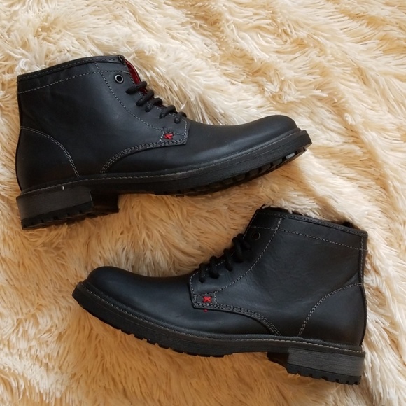 GBX Other - Men's GBX Black Leather Boot New Size 8 Cushioned